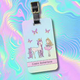 Étiquette À Bagage Balise Magique sac à dos Unicorn