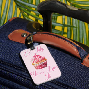 Étiquette À Bagage Balise Mon bagage de muffin