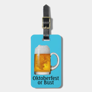 Étiquette À Bagage Balise Mug of Beer Luggage