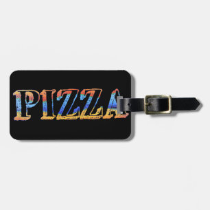 Étiquette À Bagage Balise Pizza Luggage