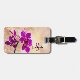 Étiquette À Bagage Balise Purple Orchid Luggage
