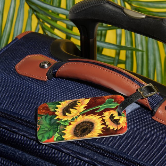 Étiquette À Bagage Balise Trois Lunettes de soleil - Peinture (Insitu Rectoal 3)