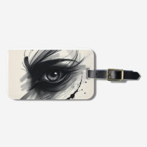 Balise Vision Mystique - Oeil d'encre noire