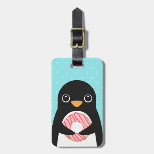 Étiquette À Bagage Balises de bagage de pingouin
