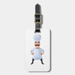 Étiquette À Bagage Balises de bagage du chef