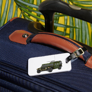Étiquette À Bagage Balises de bagage militaire