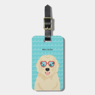 Étiquette À Bagage Balises de bagages Goldendoodle