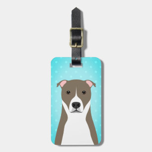 Étiquette À Bagage Balises Pit Bull