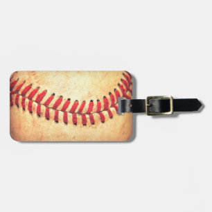 Étiquette À Bagage balle de baseball vintage