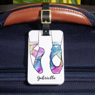 Étiquette À Bagage Ballet personnalisé Ballerina
