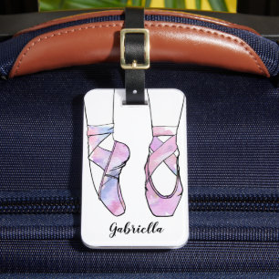 Étiquette À Bagage Ballet personnalisé Ballerina