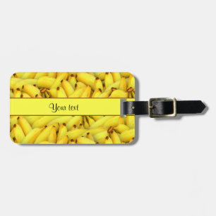 Étiquette À Bagage Bananes