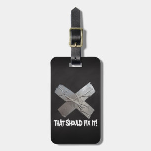 Étiquette À Bagage Bande Duct Devrait Le Corriger