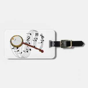 Étiquette À Bagage Banjo