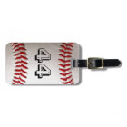 Baseball avec numéro personnalisable