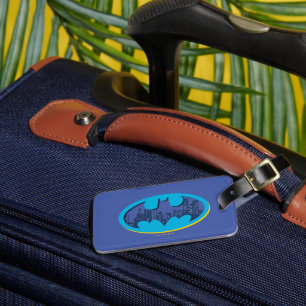 Étiquette À Bagage Batman   Symbole de la ville d'Arkham