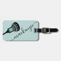 Bâton de Larcrosse Monogramme personnalisé