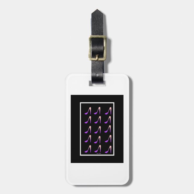 ÉTIQUETTE À BAGAGE BEAUCOUP DE HAUTS NIVEAUX (Devant Vertical)