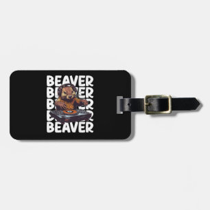 Étiquette À Bagage Beaver Lover DJ Générer des balises