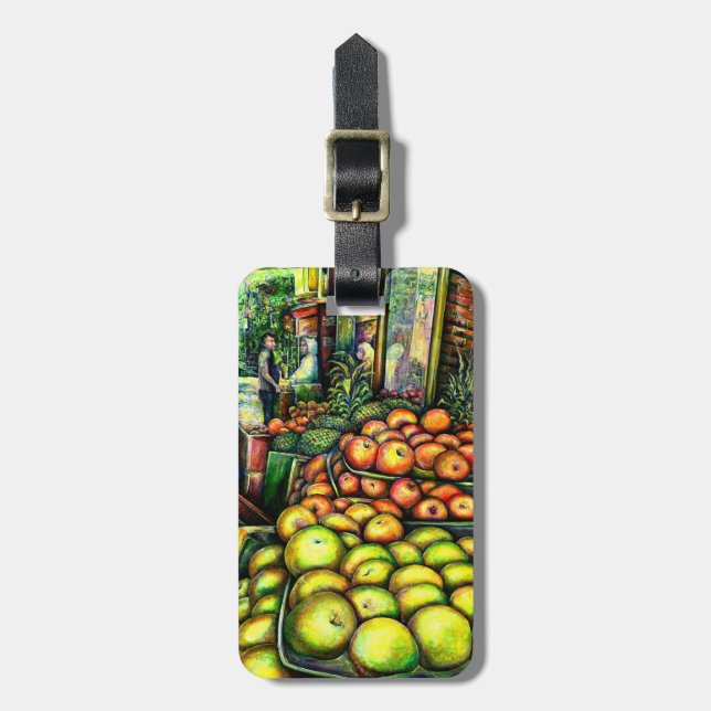 Étiquette À Bagage Bébés de Brighton Beach (Devant Vertical)