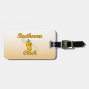 Étiquette À Bagage Beethoven Chick