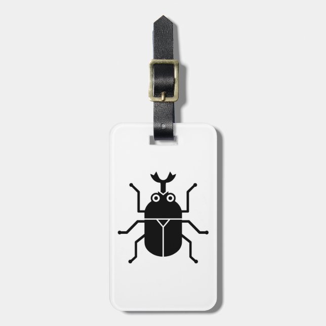 Étiquette À Bagage Beetle (Devant Vertical)