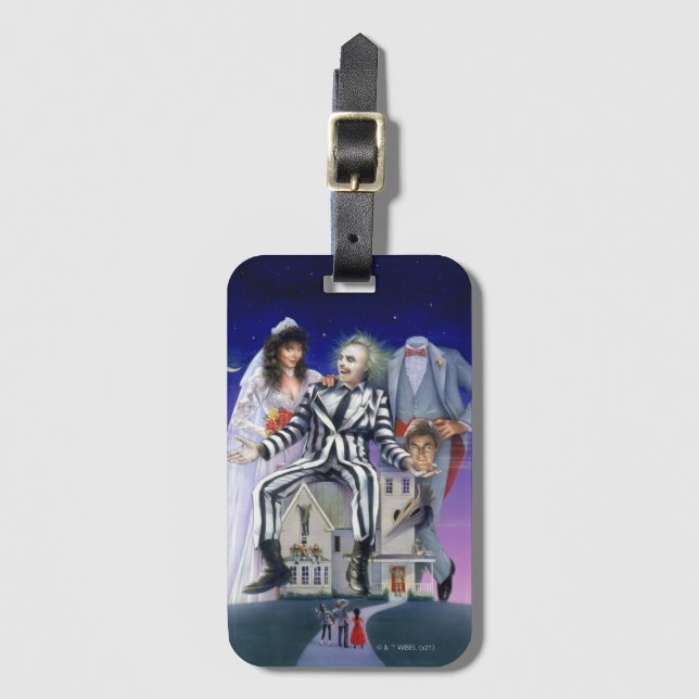 Étiquette À Bagage Beetlejus | Affiche théâtrale (Devant Vertical)