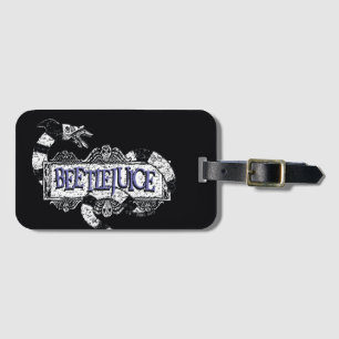 Étiquette À Bagage Beetlejus Vapeur de sable enroulé sur le logo Be