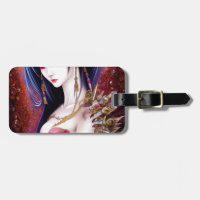 Belle Japonaise fille Imaginaire gothique Triptyqu