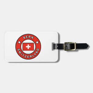 Étiquette À Bagage Berne Suisse
