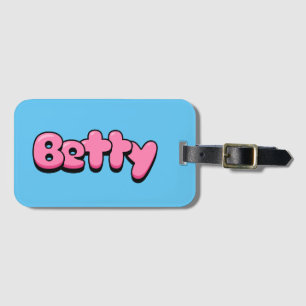 Étiquette À Bagage Betty