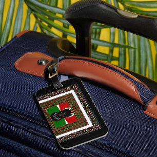 Étiquette À Bagage Bienvenue au Kenya et en faire un beau texte kenya