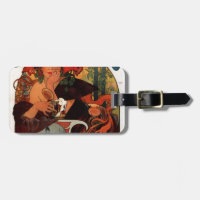 Bière de la Meuse par Alphonse Mucha