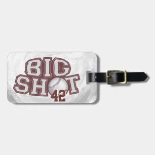 Étiquette À Bagage Big Shot Basball