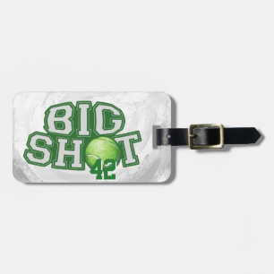 Étiquette À Bagage Big Shot Tennis Ball