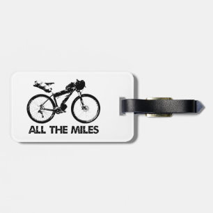 Étiquette À Bagage Bikepacking Tous Les Miles