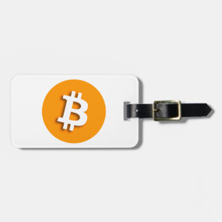Étiquette À Bagage "BITCOIN" (doubles faces)