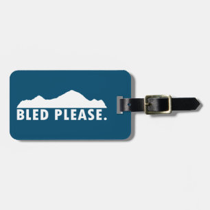 Étiquette À Bagage Bled S'Il Vous Plaît