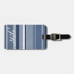 Étiquette À Bagage Bleu