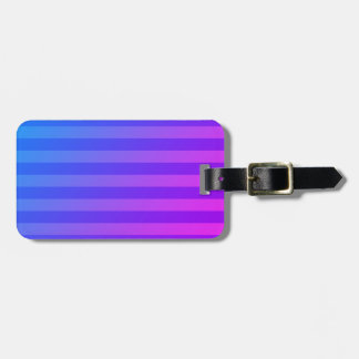 Étiquette À Bagage Bleu et violet personnalisables