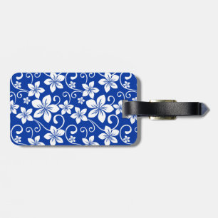 ÉTIQUETTE À BAGAGE BLEU HAWAII (BLEU ROYAL)
