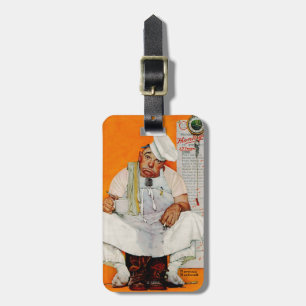 Étiquette À Bagage Bleus de jour de thanksgiving