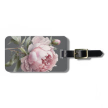 Blush Rose Luggage Tag — Lumina & Ash Collection