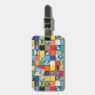 Étiquette À Bagage BOGS BUNNY™ Nom coloré et Vérificateur de visage