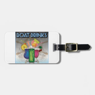 Étiquette À Bagage Boissons de bateau