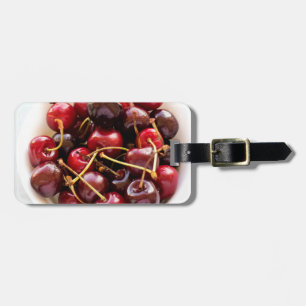Étiquette À Bagage bol de cerises