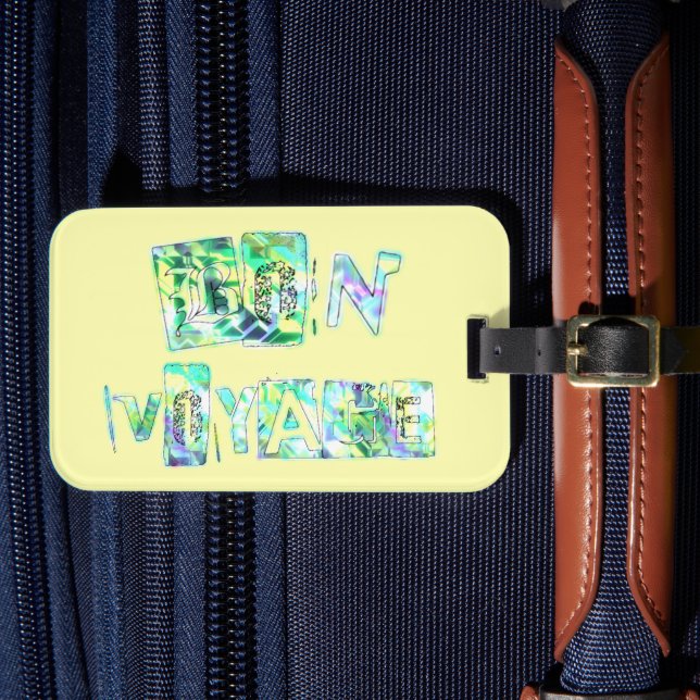 Étiquette À Bagage Bon voyage (Insitu Rectoal 4)