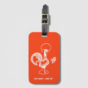 Étiquette À Bagage Bon voyage à la coq portugaise - Boa Viagem