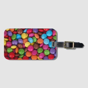 Étiquette À Bagage Bonbons