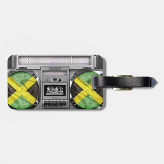 Étiquette À Bagage Boombox Jamaïque